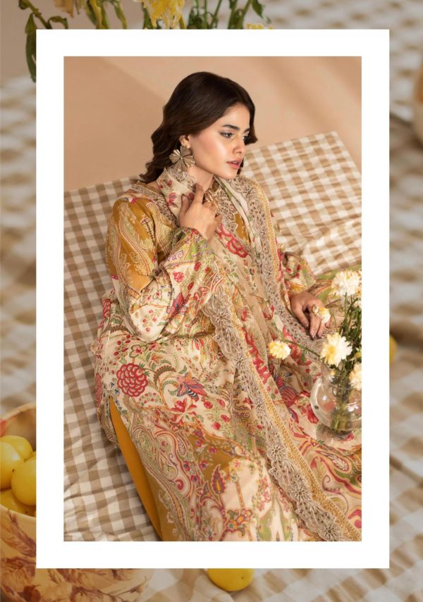 Premium RAYA by Gull Jee Summer’26 – 3PC LAWN SUITE | GRAY2601A4